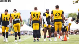 Steelers' 2024 Offseason: Evaluating Each Defensive And Special Teams Player (Steelers News). Photo by Jordan Schofield / SteelerNation (X: @JSKO_PHOTO)